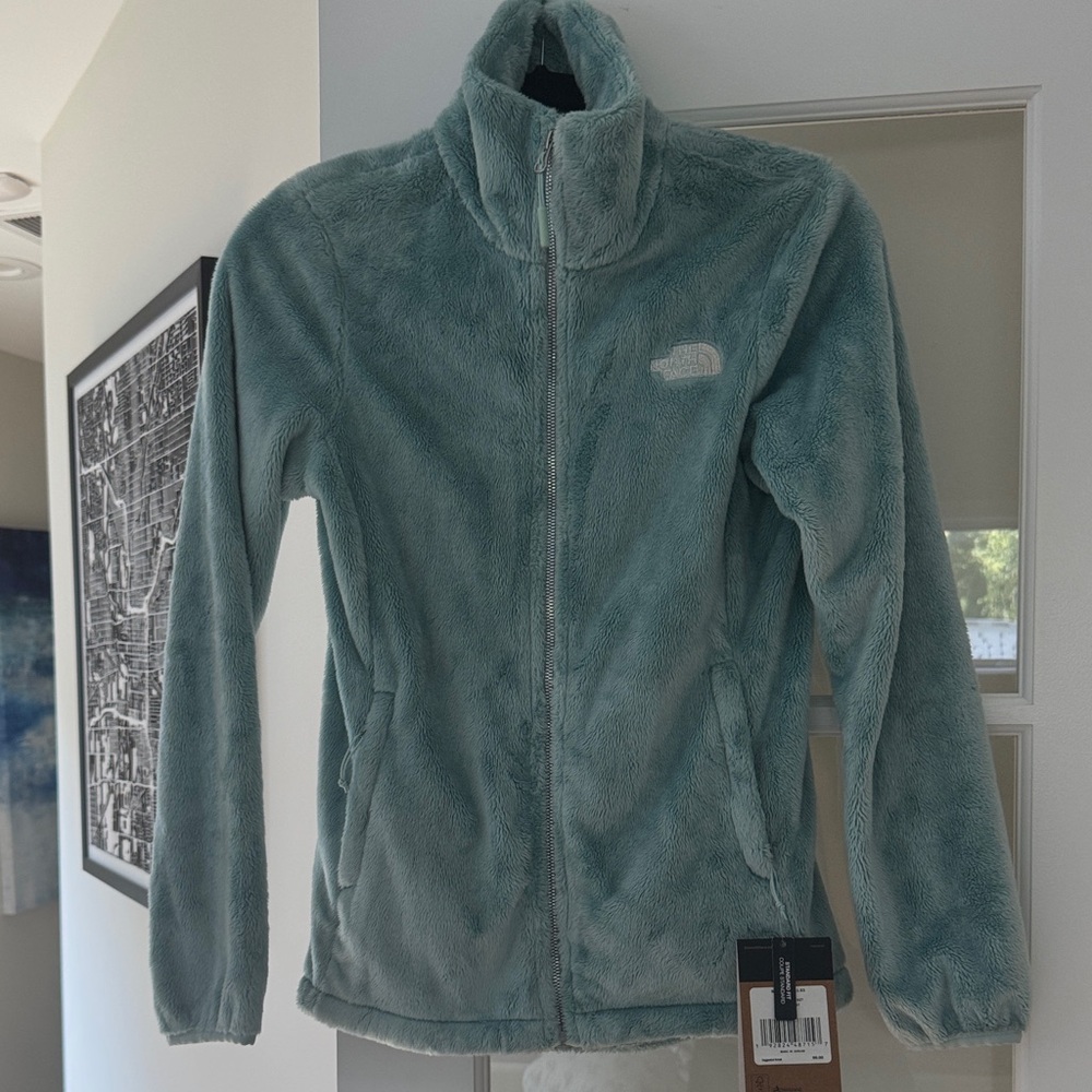 Women's North Face Osito Jacket in blue frost - NWT